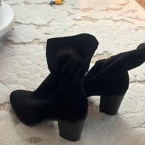 Black sock boot